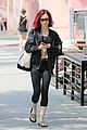 lily collins enjoys a day off in la00809