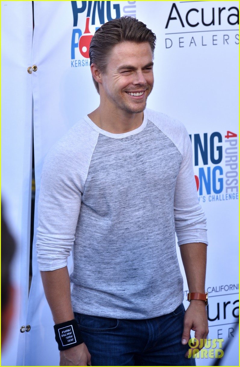 derek hough kershaw ping pong event lunch 02