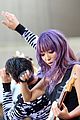 dnce jinjoo purple hair today show performance 02