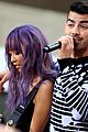 dnce jinjoo purple hair today show performance 15