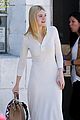 elle fanning white dress dance class directing ambitions 10