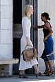 elle fanning white dress dance class directing ambitions 13