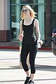 elle fanning white dress dance class directing ambitions 25