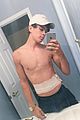 hayes grier shirtless photo showing bruises 01