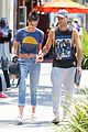 taylor hill hangs with boyfriend michael stephen shank after returning from paris 13