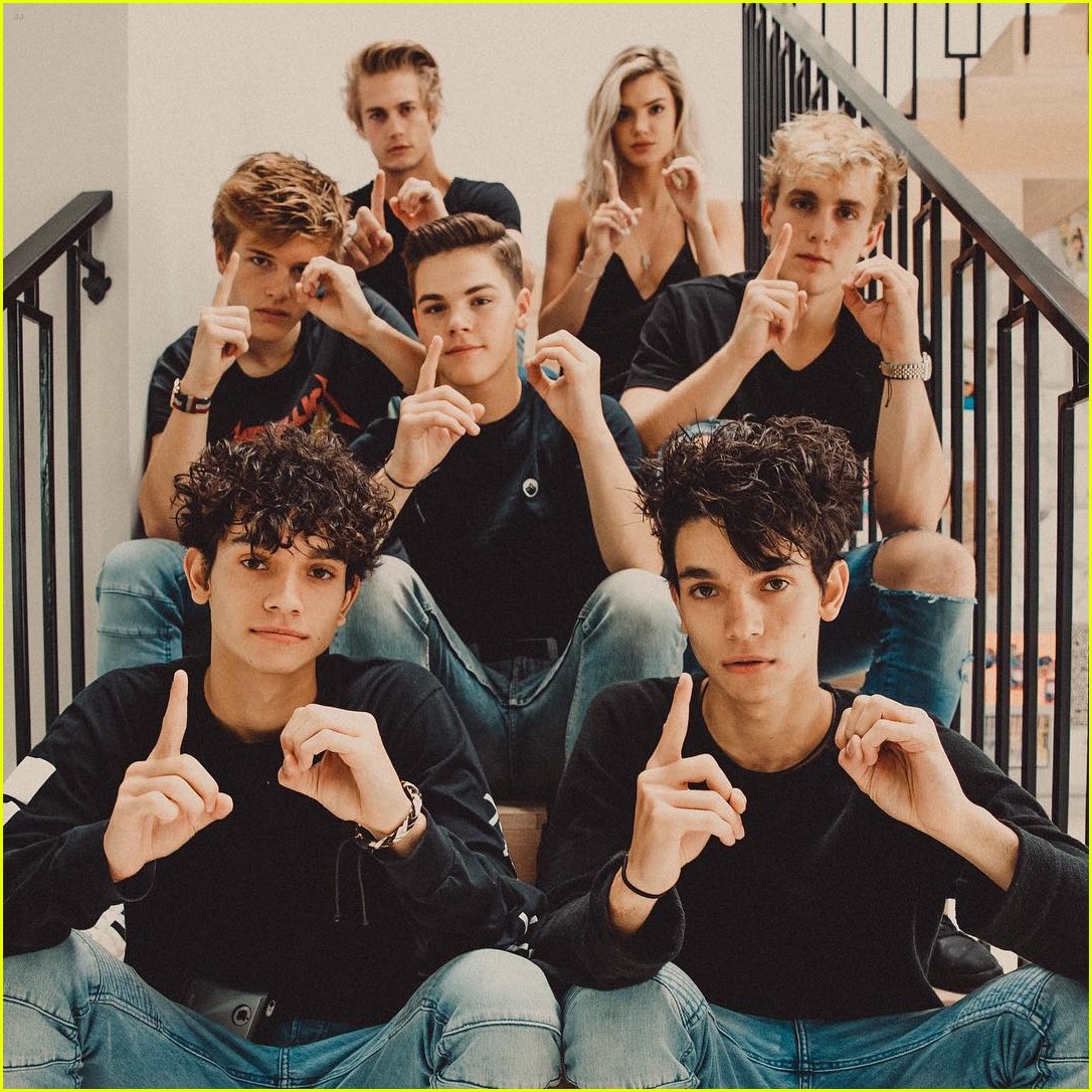 Jake Paul, Alissa Violet & Team 10 Announce DigiTour Dates!: Photo 1012806  | AJ Mitchell, Alex Lange, Alissa Violet, Jake Paul, Lucas Dobre, Marcus  Dobre, Neels Visser, Stan Gerards, Team 10 Pictures | Just Jared Jr.