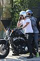 josh hutcherson girlfriend claudia traisac ride around on his motorcycle02815mytext