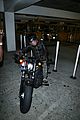 josh hutcherson rides his motorcycle to the movies01717mytext