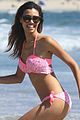 kara royster pink bikini beach 04