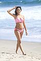 kara royster pink bikini beach 05