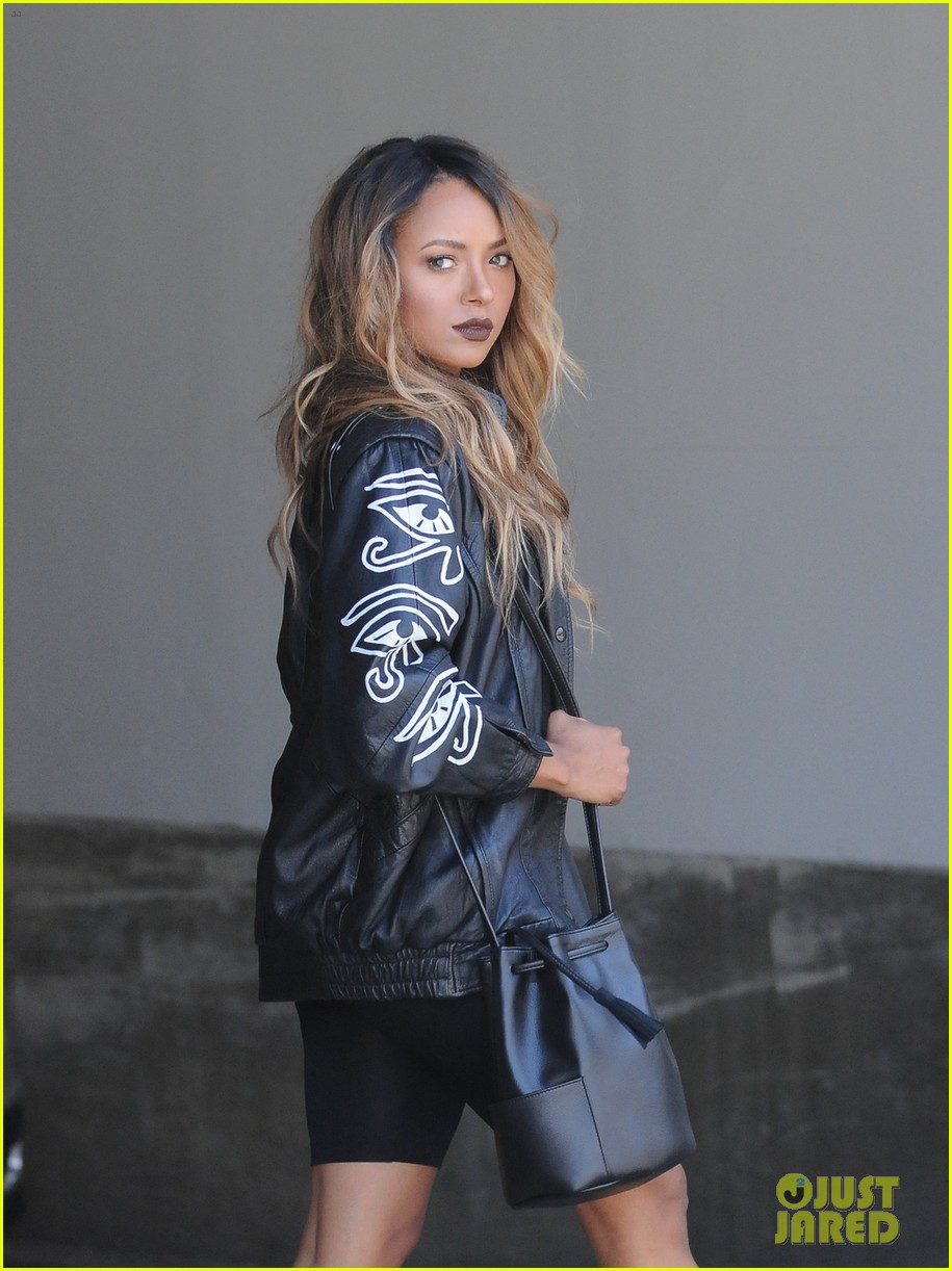 kat graham looks amazing while leaving the gym00603mytext