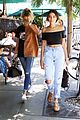 kendall jenner hailey baldwin hit up hollywood pool party 10