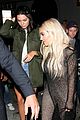 kim kardashian goes blonde flaunts thin figure dinner kendall jenner 34
