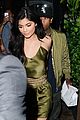 kylie jenner tyga dinner il cielo green outfits 14
