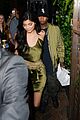 kylie jenner tyga dinner il cielo green outfits 16