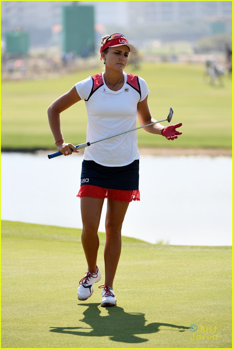 lexi thompson tied 7th after round one rio olympics 02