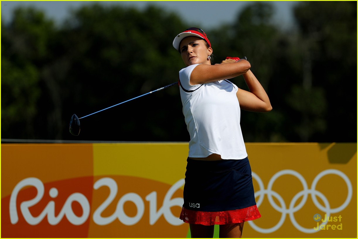 lexi thompson tied 7th after round one rio olympics 05