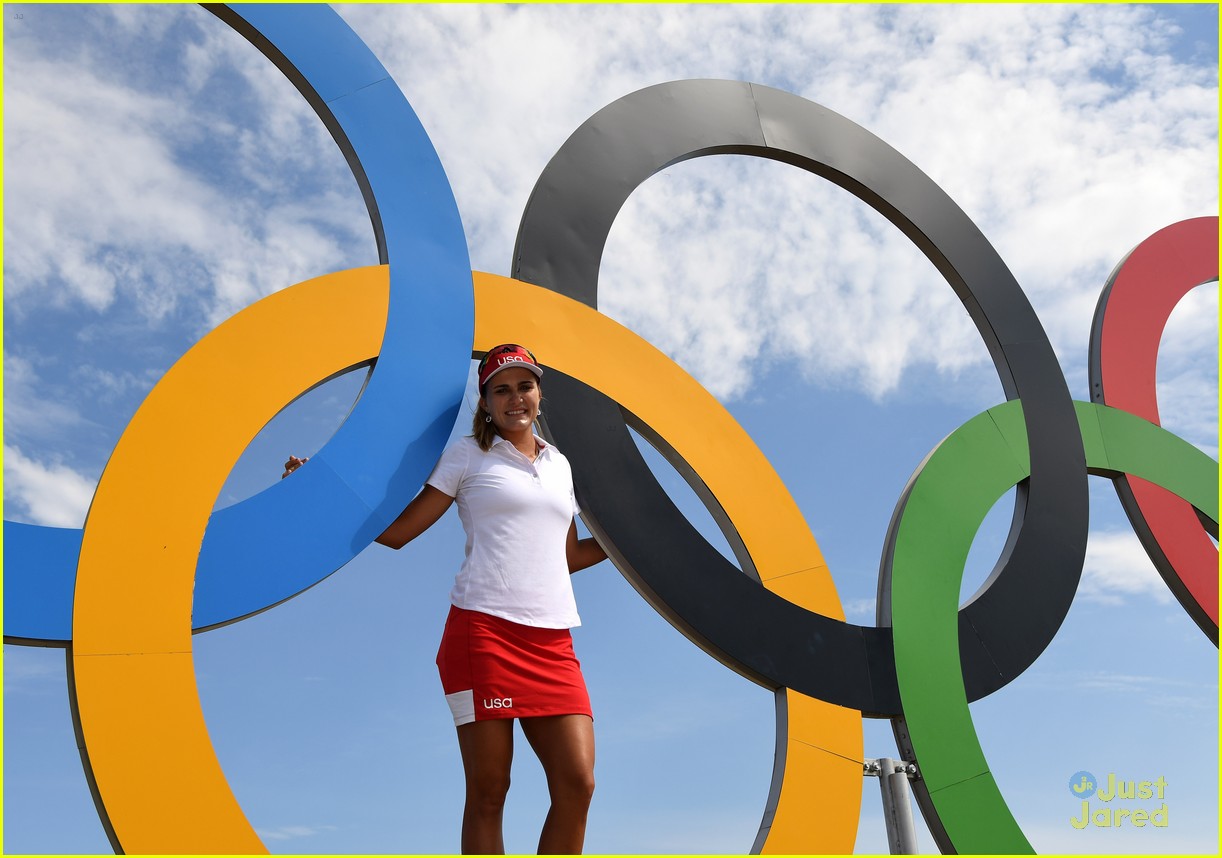 lexi thompson tied 7th after round one rio olympics 14