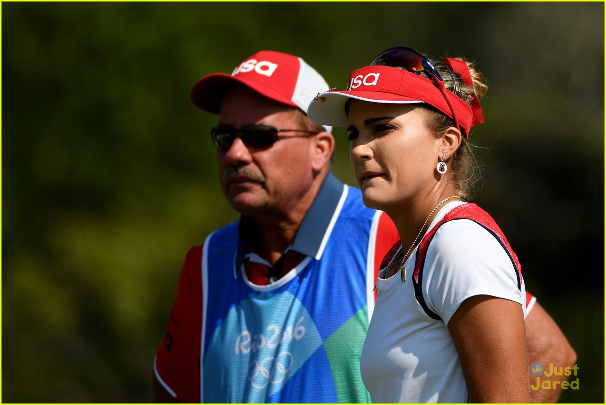 lexi thompson tied 7th after round one rio olympics 15