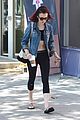 lily collins shows off her rock hard abs01213