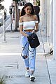 madison beer crop top ripped jeans weho 07