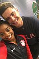 simone biles got a kiss on the cheek from zac efron 01