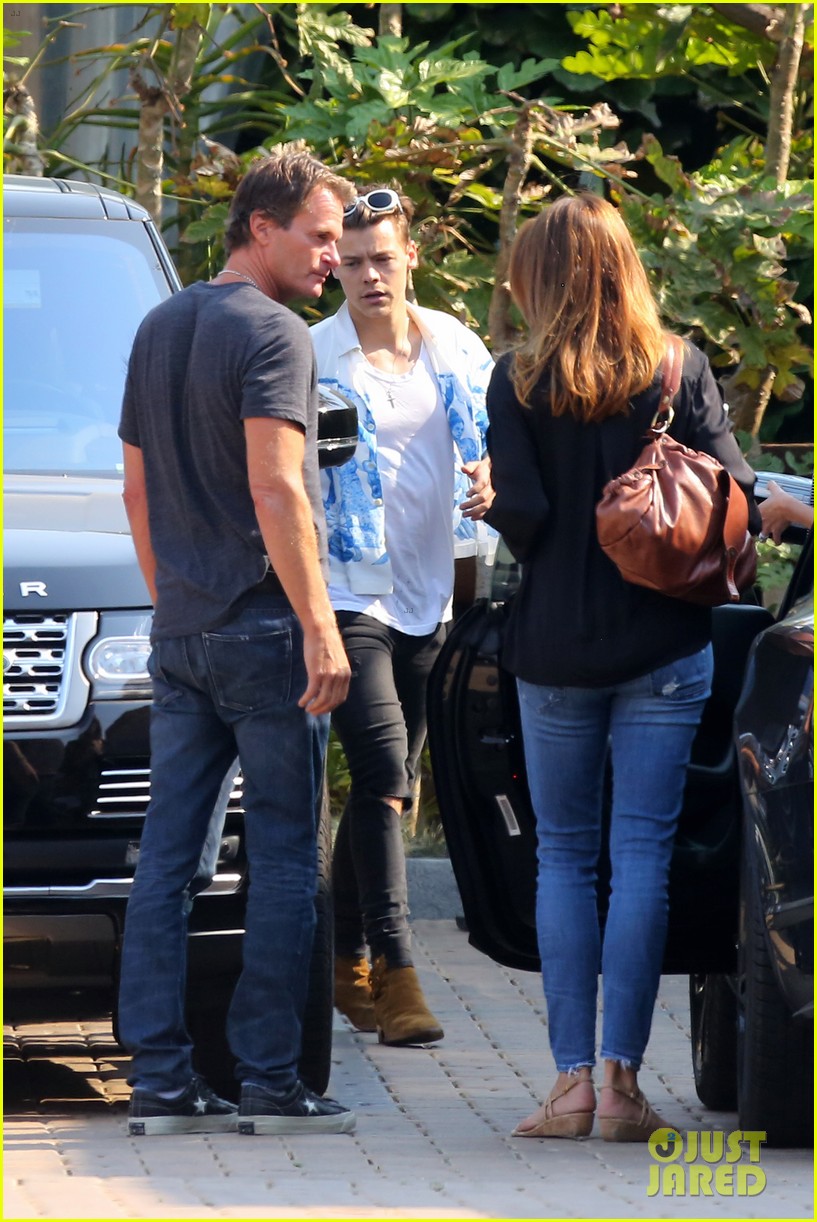 harry styles steps out for lunch at rande gerbers cafe habana 20