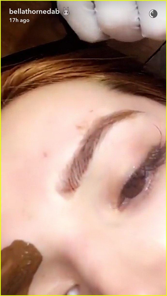 bella thorne tattoos her eyebrows 21
