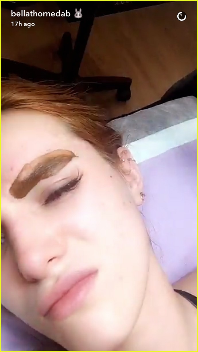 bella thorne tattoos her eyebrows 22