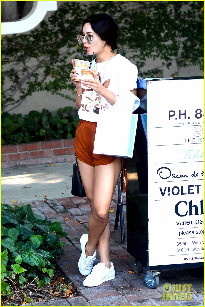 vanessa hudgens fuels up on coffee in weho01718