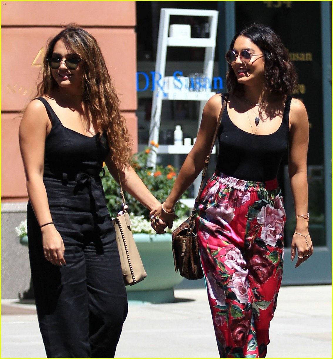 vanessa hudgens has a day out with sister stella 02