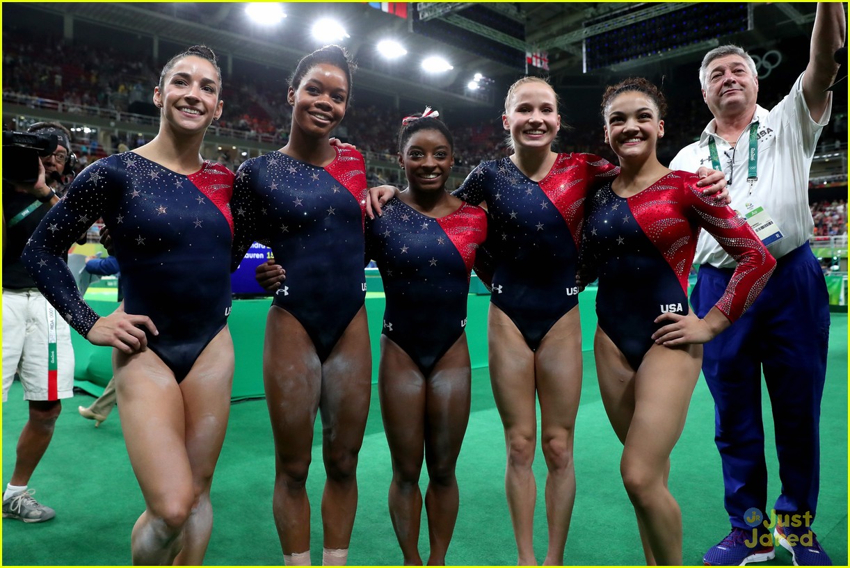 womens gymnastics team dominated qualify round rio olympics 02