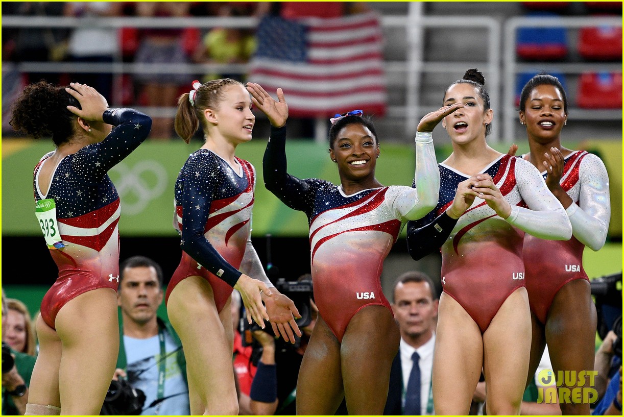 usa womens gymnastics team wins gold medal at rio olympics 2016 06