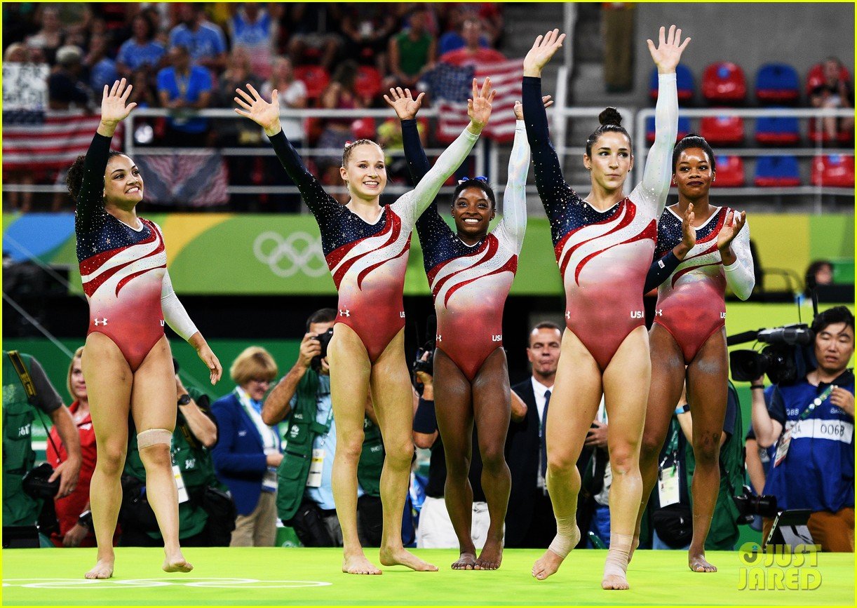 usa womens gymnastics team wins gold medal at rio olympics 2016 07