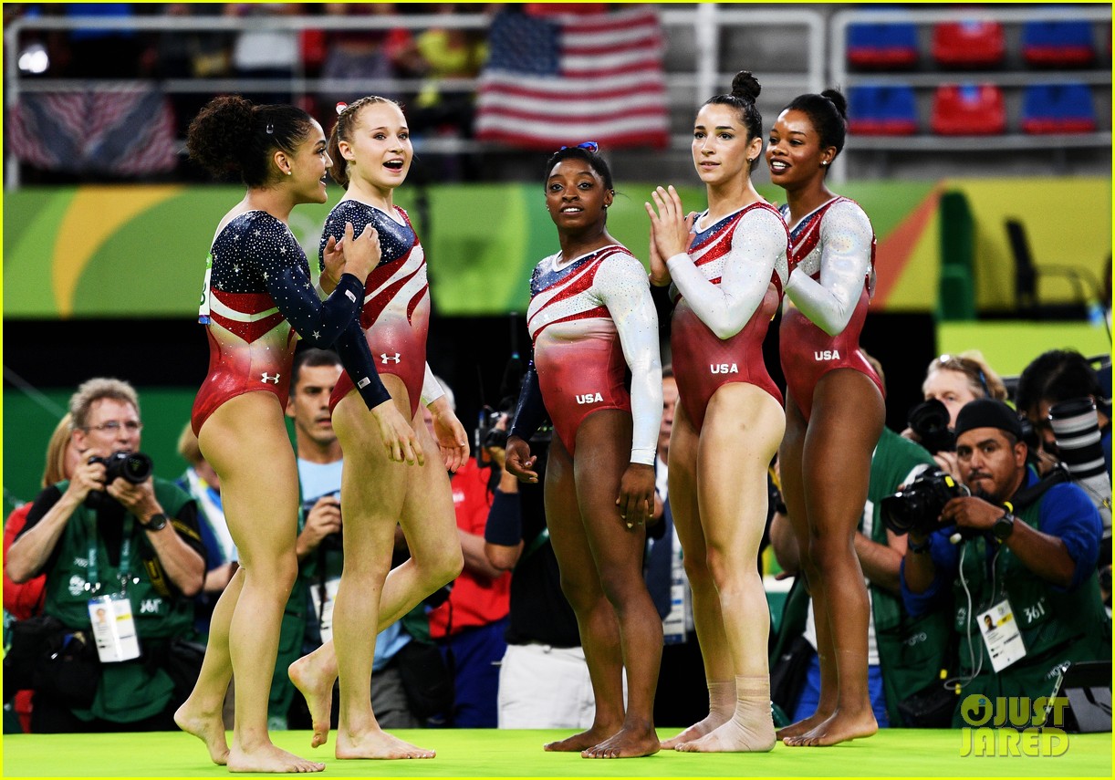 usa womens gymnastics team wins gold medal at rio olympics 2016 08