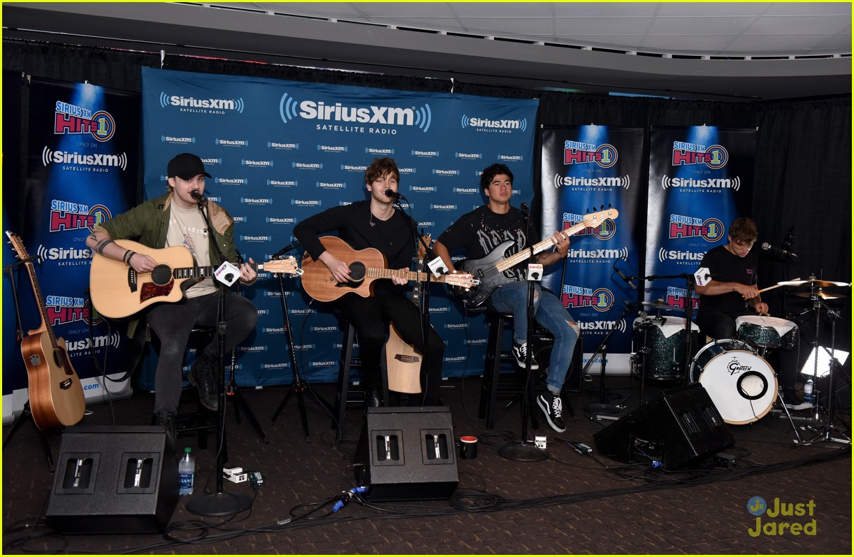 5 seconds summer siriusxm soundcheck party 06