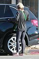 miley cyrus strips off her sweater for a visit to the nail salon 15