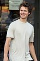 ansel elgort is in the studio recording new songs he wrote 03