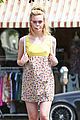 elle fanning looks pretty in florals10406mytext