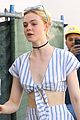 elle fanning heads to the hair salon for a weekend appointment 04