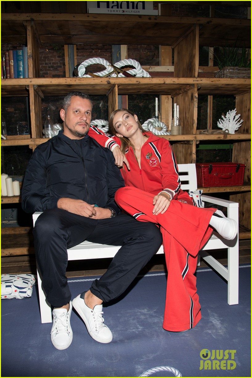 gigi hadid steps out for tommyxgigi launch event in milan 27