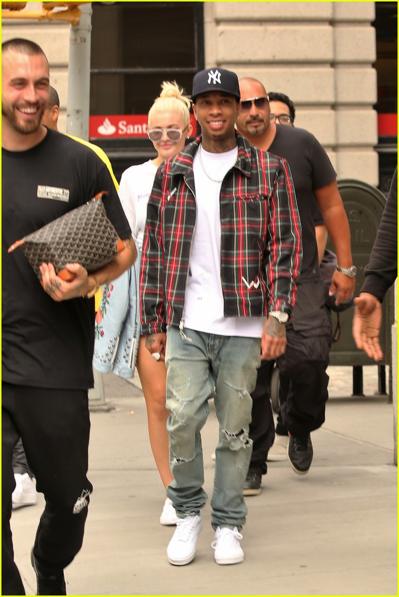 kylie jenner tyga head out day three nyfw 17