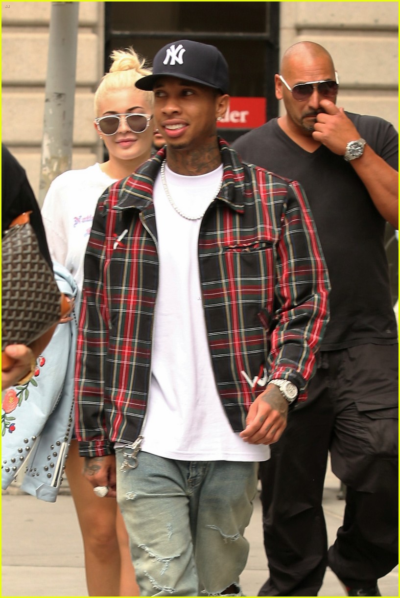 kylie jenner tyga head out day three nyfw 21