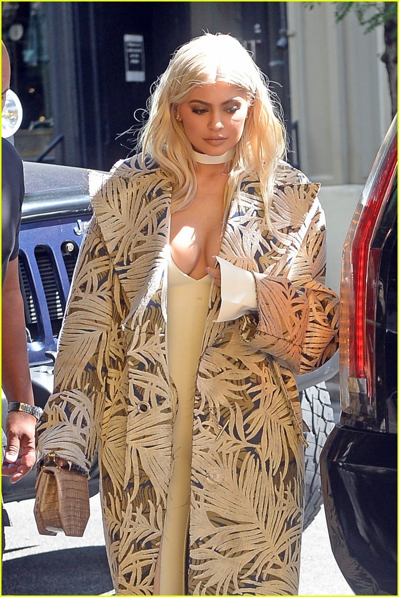 kylie jenner didnt plan for her hair to go platinum 36