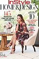 lea michele covers instyles home and design issue 01