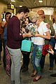 pixie lott almost cries with happiness at brazil airport 06