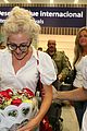 pixie lott almost cries with happiness at brazil airport 66