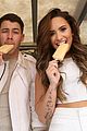 demi lovato and nick jonas surprise fans on hollywood blvd with some sweet treats 09