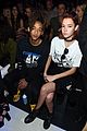 jaden smith sarah snyder front row hood by air nyfw 04