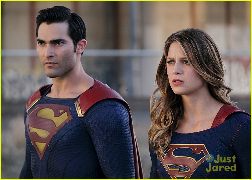 supergirl season 2 premiere photos superman 16